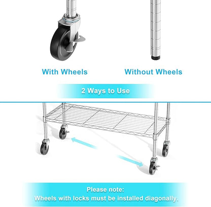 Auslar 3-Tier Storage Shelves - Image 6