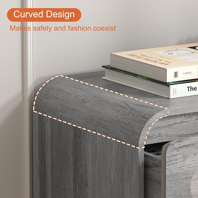 3 Drawer Dressers for Bedroom, Large Modern Dressers - Image 7