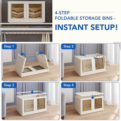 FLEXIMOUNTS 304 QT Stackable Storage Bins - Image 8