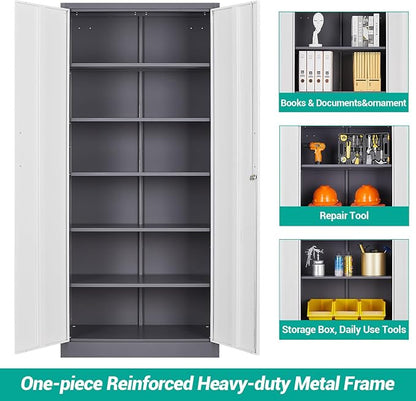 Wide & Deep Metal Storage Cabinet - Image 9