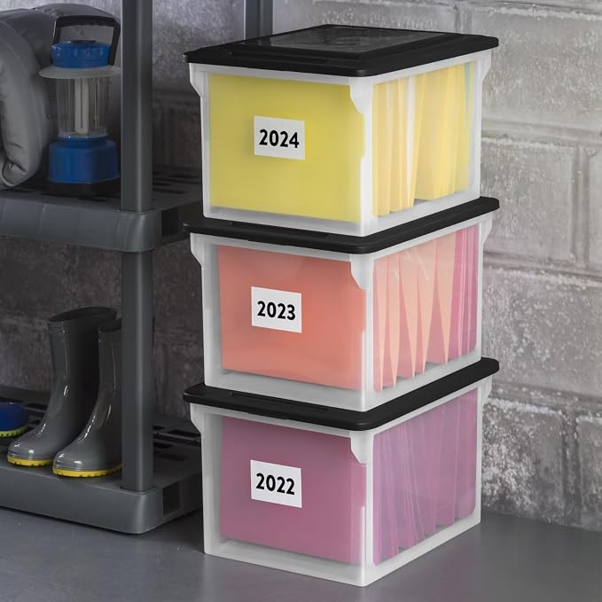 Document Storage Box Clear Body - Image 4