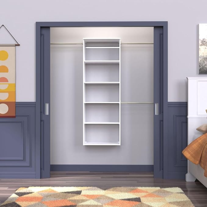 ClosetMaid SuiteSymphony Hanging Closet Kit Includes Tower, Closet Rods - Image 3