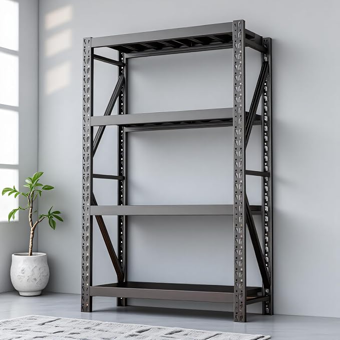 torage Shelves, Garage Shelving Heavy Duty Metal Adjustable Garage Shelves by Unknown