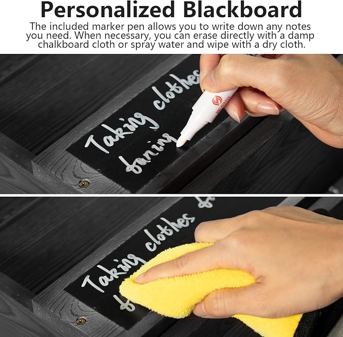 Rustic wall mail organizer, Key and Mail File Holder - Image 5