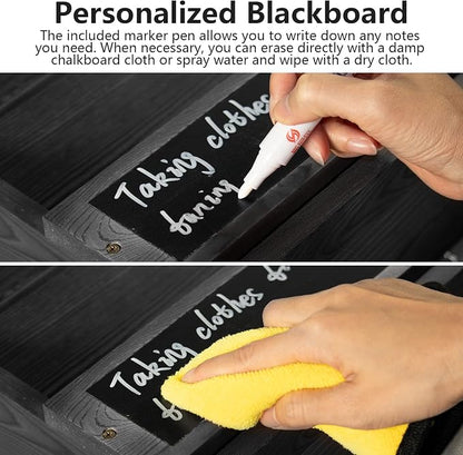 Rustic wall mail organizer, Key and Mail File Holder - Image 5