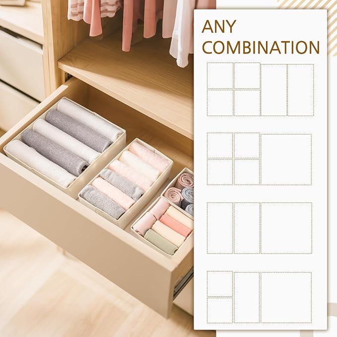 Criusia 26 Pack Drawer Organizer - Image 6