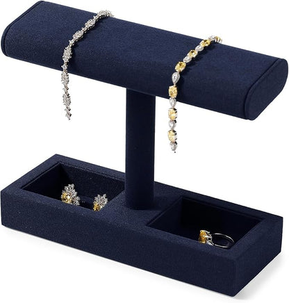 Oirlv Microfiber T-Bar Watch Display Stand Jewelry Display Props Jewelry by Oirlv