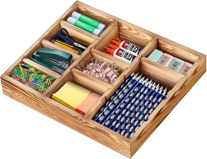 Desk Drawer Organizer Tray by Unknown