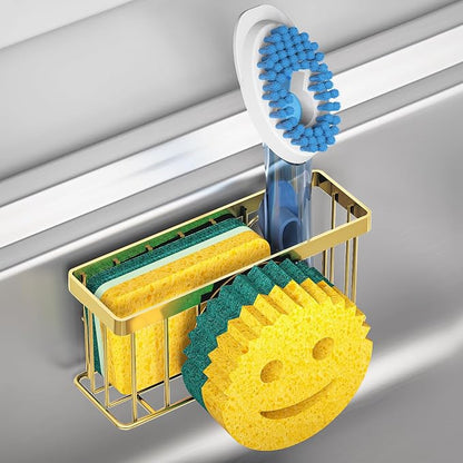 Sponge Holder Smiley Face, Sink Caddy by MURLONG