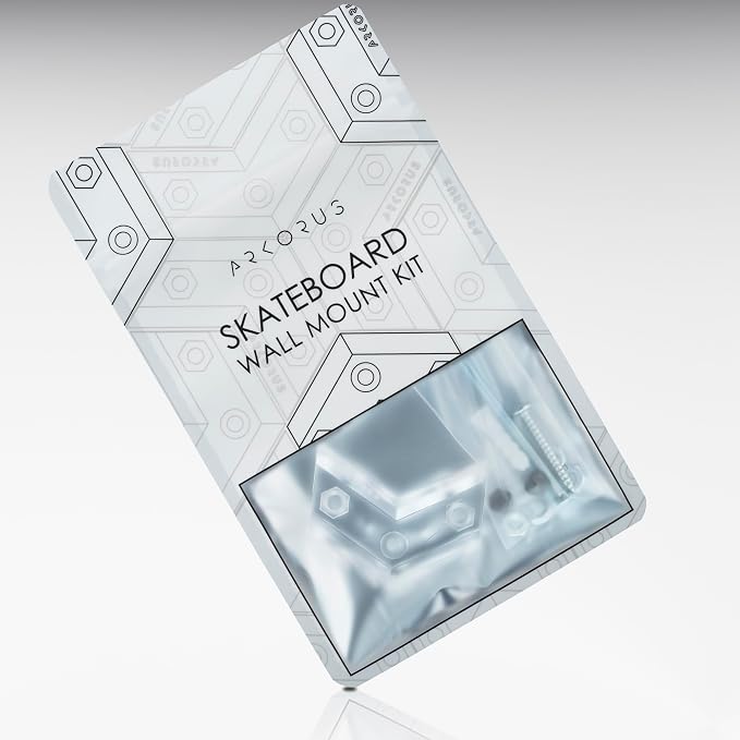 Skateboard Wall Mount – Premium Clear Skateboards Hanger, Great Gifts - Image 5