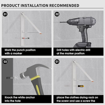 Retractable Clothes Drying Rack - Image 7
