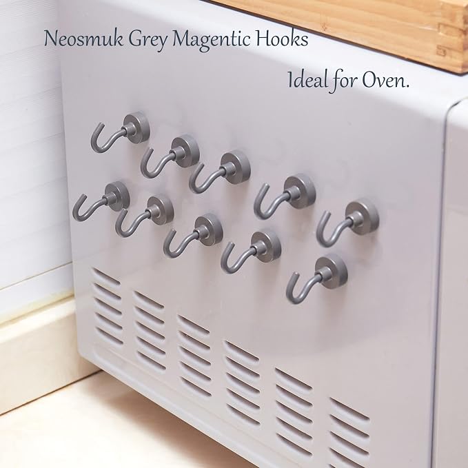 Neosmuk Magnetic Hooks, Heavy Duty 30lb+ Strong Magnet Hook - Image 5