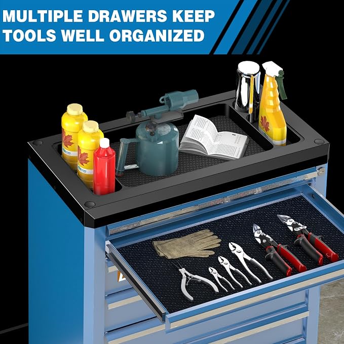 LARBANKE 7-Drawer Rolling Tool Chest - Image 7