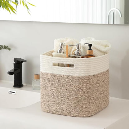 OIAHOMY Cube Storage Basket, 11-Inch Cube Basket - Image 5