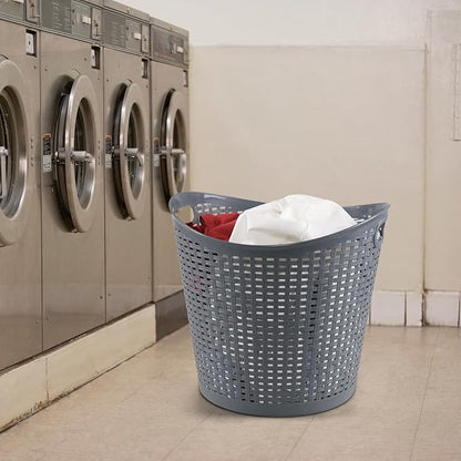 Kiddream 6 Pack Plastic Laundry Clothes Hamper Baskets, Large Storage Baskets - Image 5