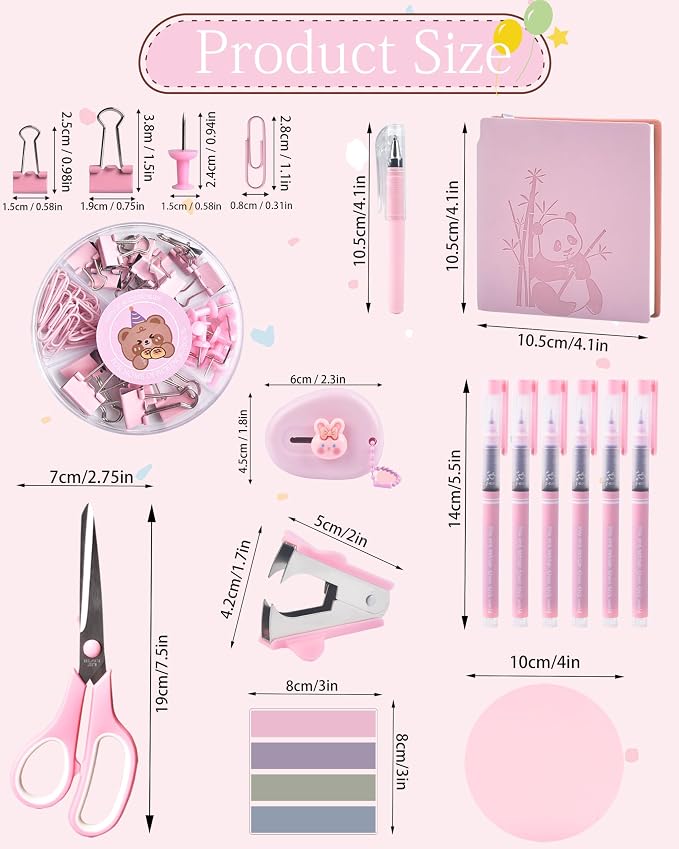 Pink Desk Accessories and Organizers - Image 6