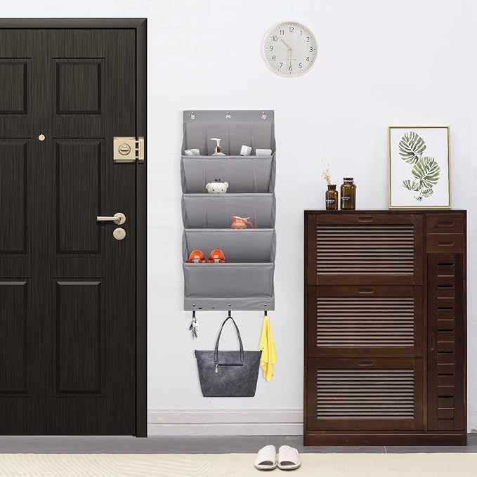 FENTEC 2 Pack Over the Door Shoe Organizer, Hanging Shoe Organizer Rack - Image 8