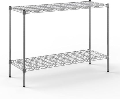 18" Deep x 48" Wide x 34" Height Wire Shelving Kit | 2-Tier | NSF Commercial by Regal+Altair