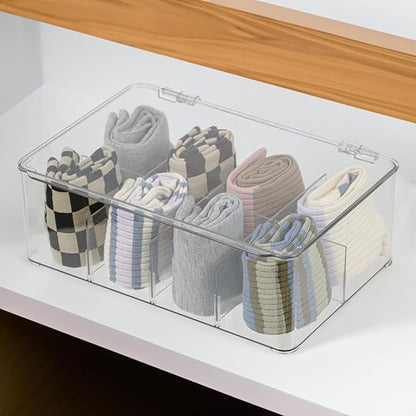 ZEXALOR Clear Tea Bag Organizer, Dresser Organizers Drawer Organzier Storage - Image 4