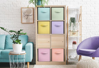 Sorbus 11 Inch Fabric Storage Cubes - Image 4