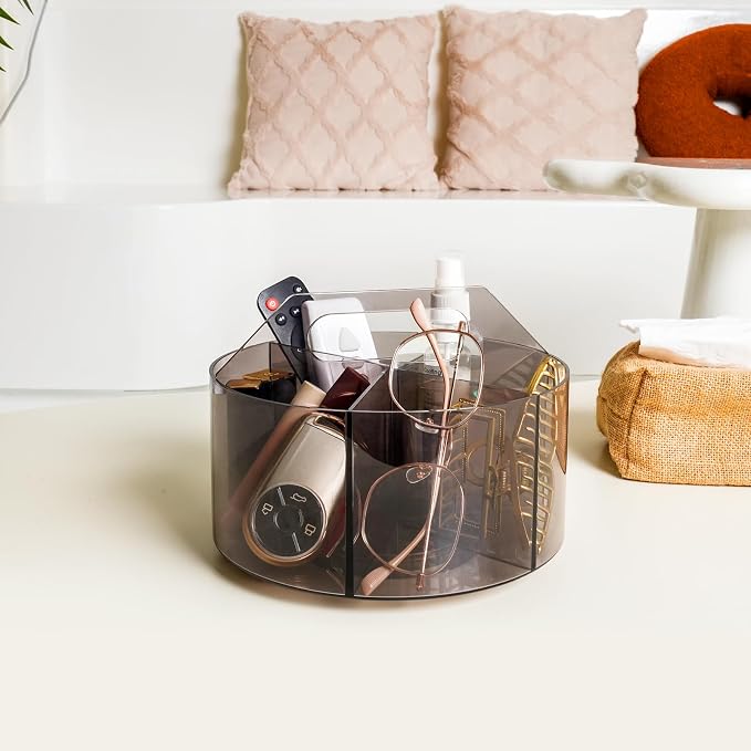 Acrylic Pen Organizer, 360 Degree Rotating Desk Organizer - Image 8