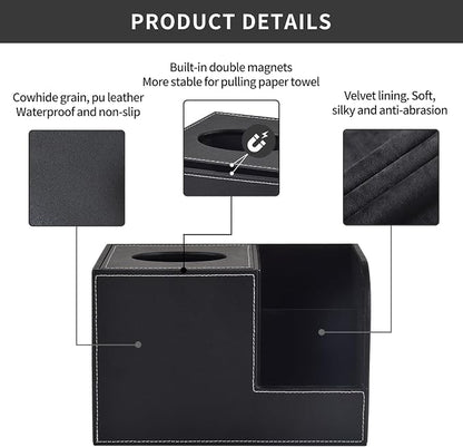 PU Leather Tissue Box Cover - Image 3
