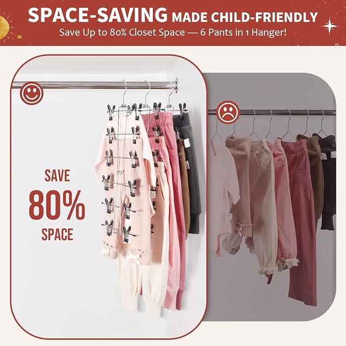 DOIOWN 6-Tier Baby Hangers - Image 3