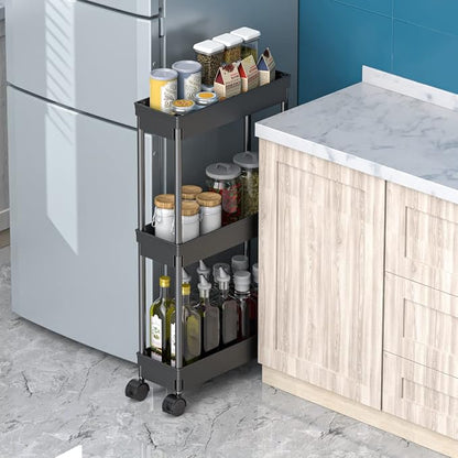 Sooyee 3-Tier Rolling Cart - Image 4