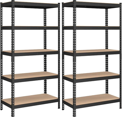 SONGMICS 5-Tier Storage Shelves, Load 2310 lb, Boltless Assembly, Adjustable by SONGMICSbySONGMICSHOME