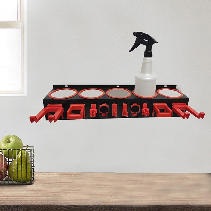 Spray Bottle Storage Rack Spray Can Holder Bracket Bottle Organizer Shelf - Image 5
