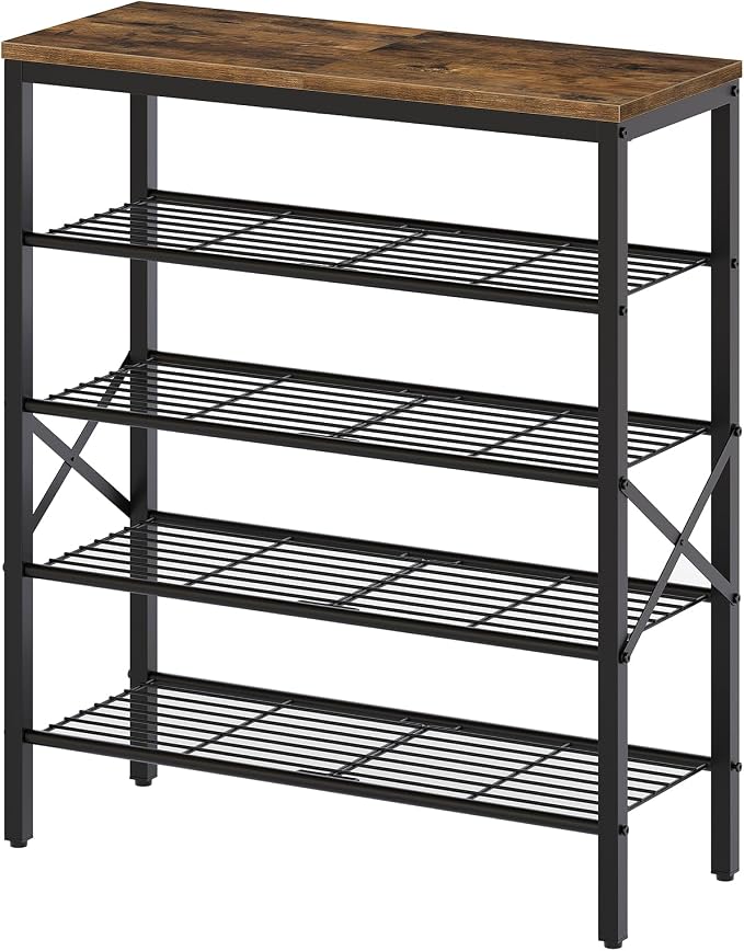 YATINEY 5-Tier Shoe Rack, Shoe Storage by Yatiney