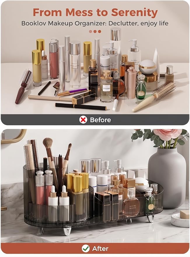 Booklov Rotating Makeup Organizer - Image 6