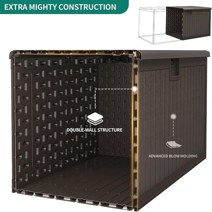 YITAHOME 260 Gallon Double-Wall Deck Box - Image 2