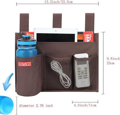Hanging Bedside Caddy, Bedside Storage Organizer - Image 3