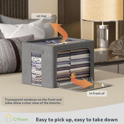 CYhom 3Pack Foldable Storage Bins - Image 2