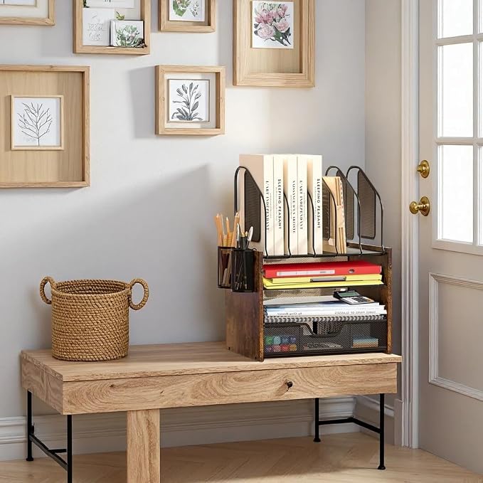 Wood Desk Organizer - Image 4