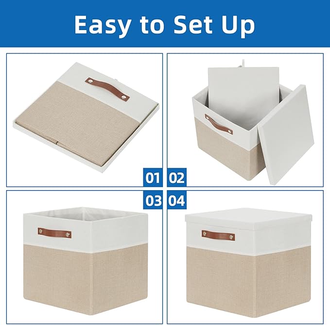 Temary Fabric Storage Bins - Image 6