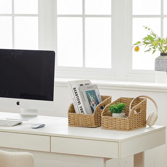 Wicker Baskets for Organizing, Kitchen Counter - Image 5