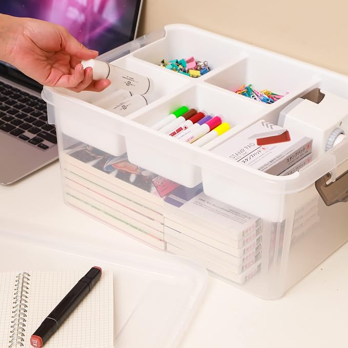 Citylife 17 QT Plastic Storage Box - Image 5