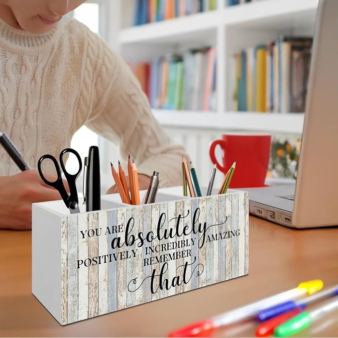 You Are Inspirational Pen Pencil Holder Organizer - Image 4