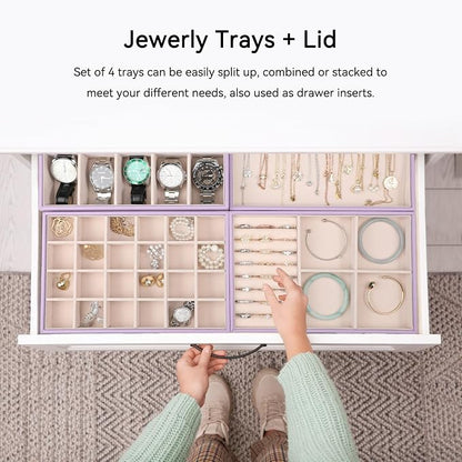Voova Stackable Jewelry Organizer Tray - Image 5