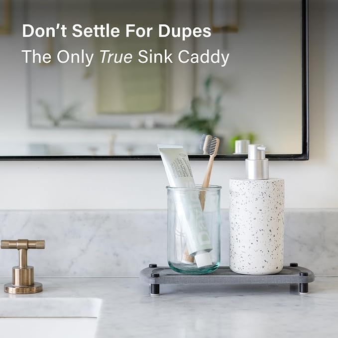 Dorai Home Sink Caddy – Water-Absorbing Stone Tray - Image 8