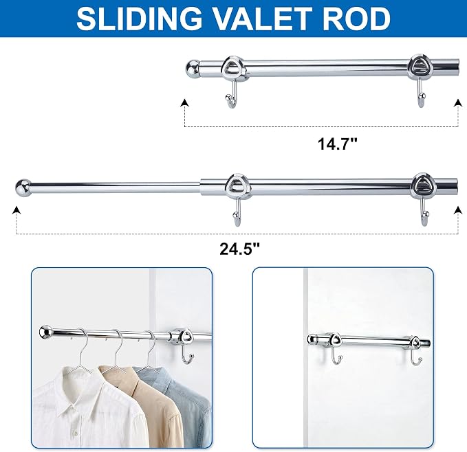 Valet Rod for Closet Pull Out - Image 3