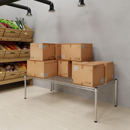 24" Deep x 48" Wide x 14" Height Wire Shelving Kit | 1-Tier | NSF Commercial - Image 2