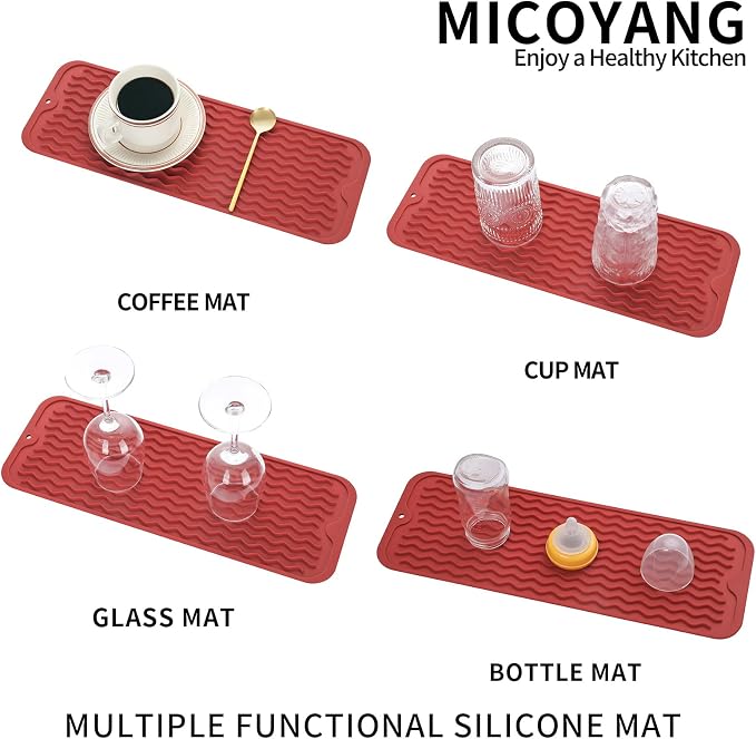 Silicone Dish Drying Mat for Multiple Usage, Easy clean, Eco-friendly, - Image 4