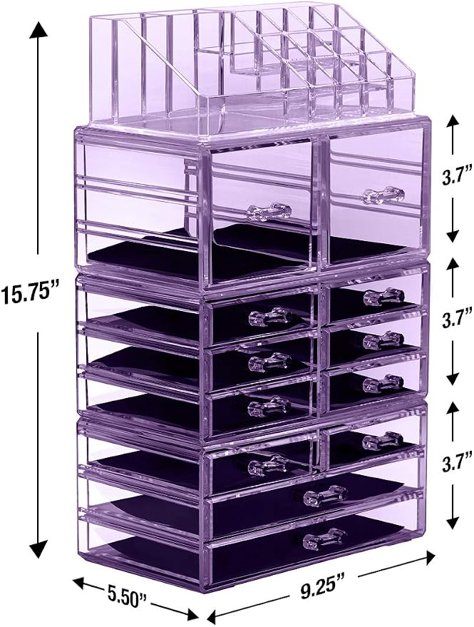 Sorbus Large Makeup Organizer - Image 2