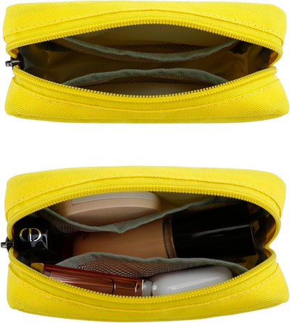 E-Tree Cute Small Makeup Bag, Cosmetic Toiletry Skin Care Make up Little Items - Image 5