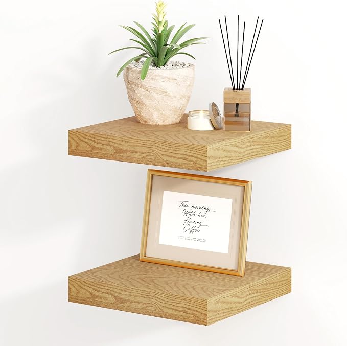 Fun Memories Floating Shelves, 8 Inch Deep Floating Shelves by FunMemories