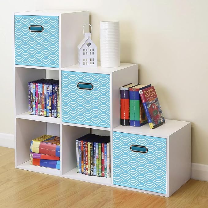 Fabric storage bins Cubes, Fabric Cube Organizer - Image 5