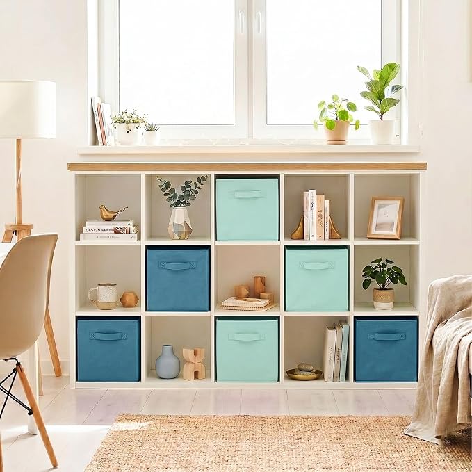ShellKingdom Storage Bins, Foldable Fabric Storage Cubes And Cloth Storage - Image 5